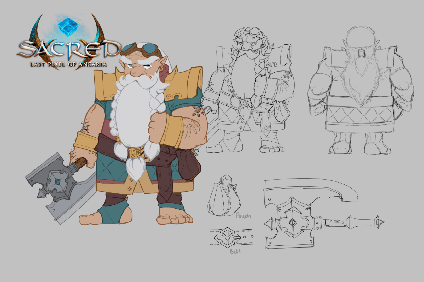 SACRED - Dwarf Concept