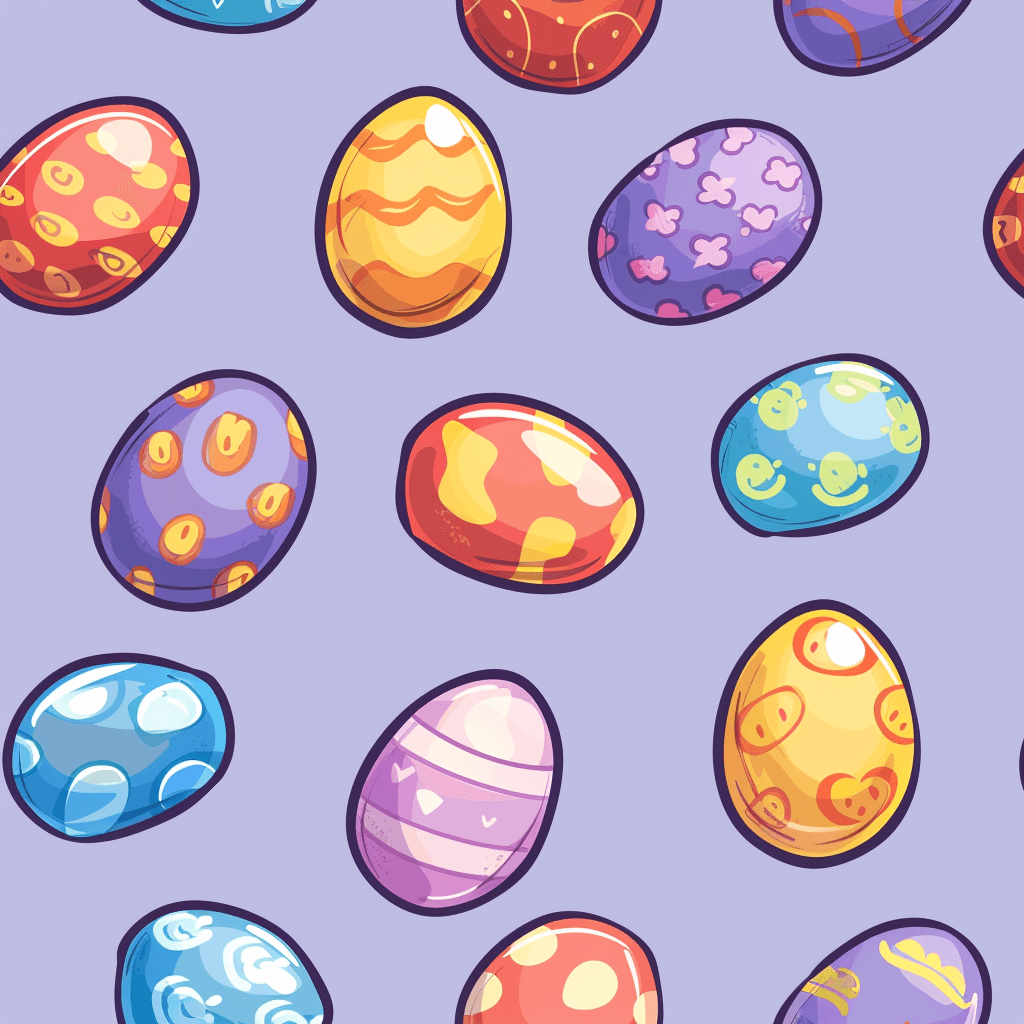 the easter patterns apple watch face collection header