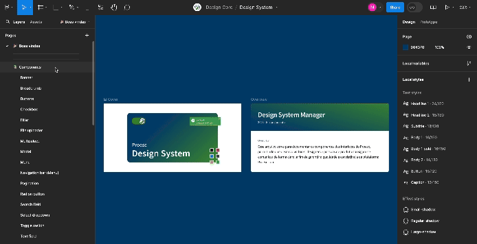 Print screen of the second version of MGM page