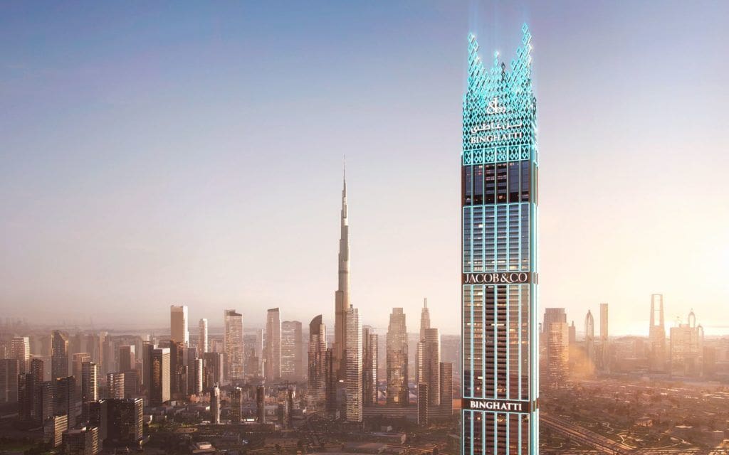 Burj Binghatti Jacob & Co Residences by Binghatti