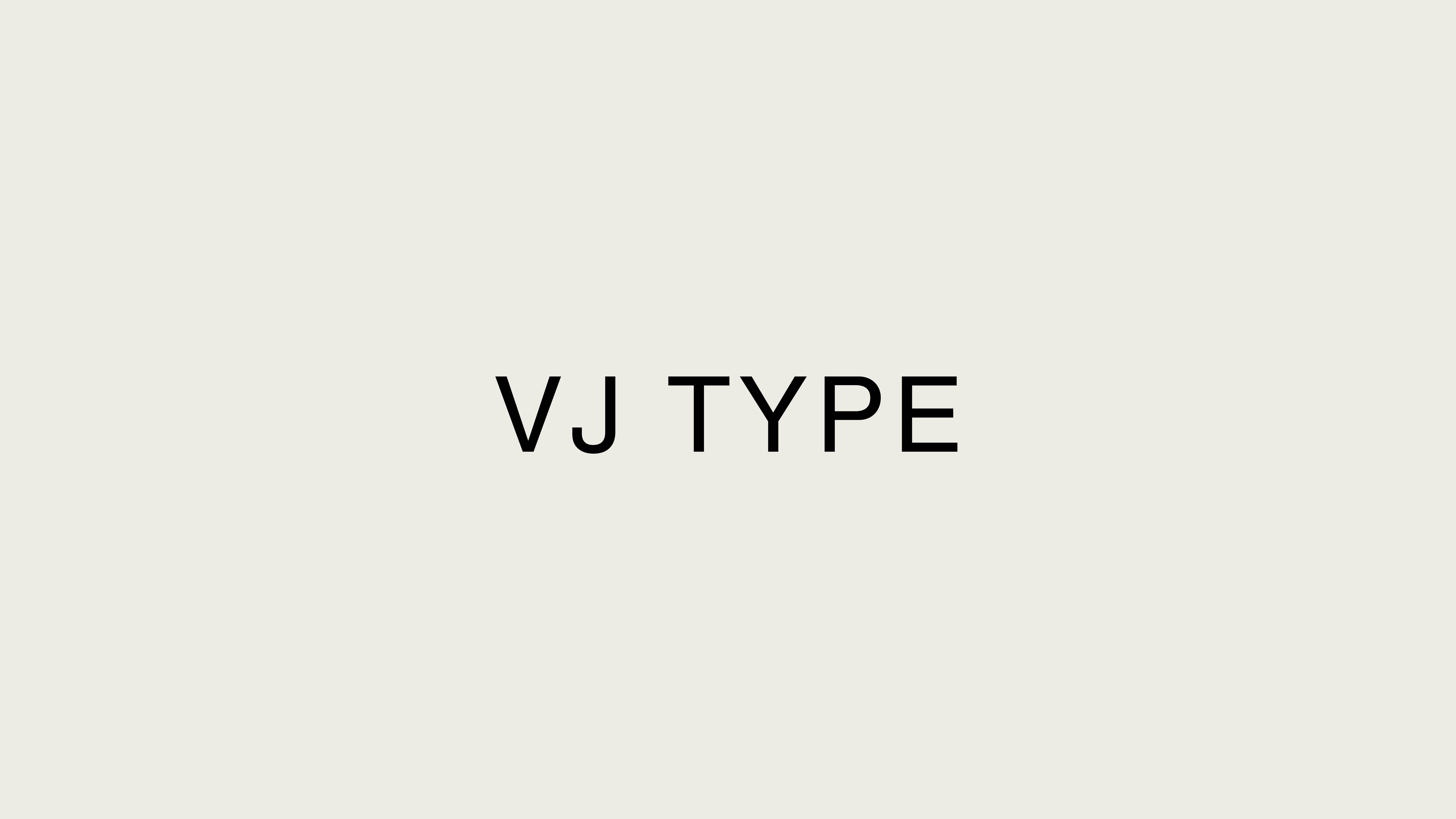 VJ-Type is an independent foundry designing strong, distinctive typefaces