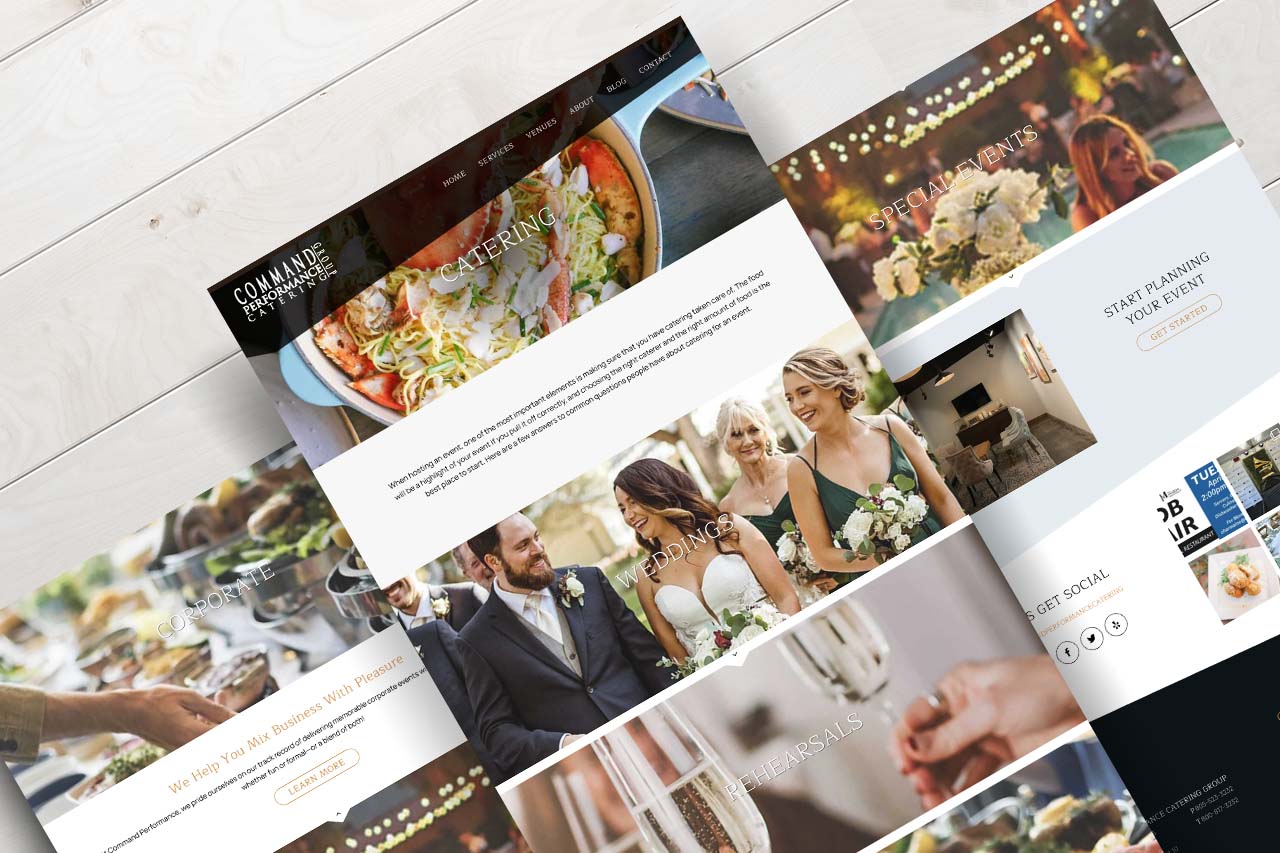 CP Catering Website