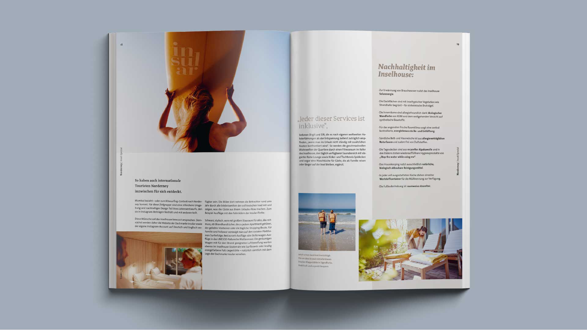 Magazindetail – visuell starke Verbindung von Text und Analyse