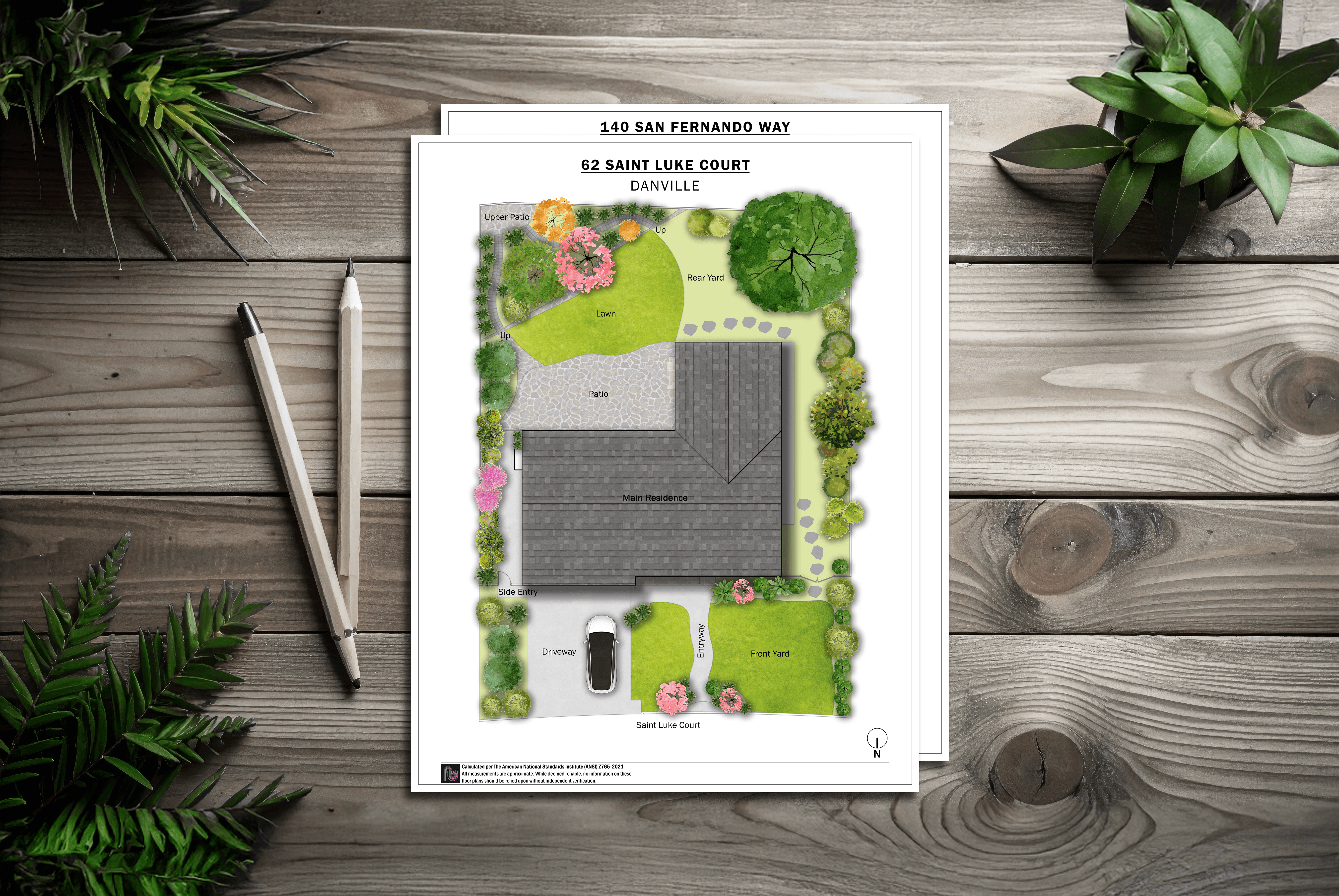 Precise Rendered Floor Plans