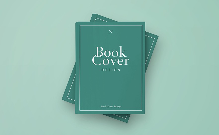 mockup of a book