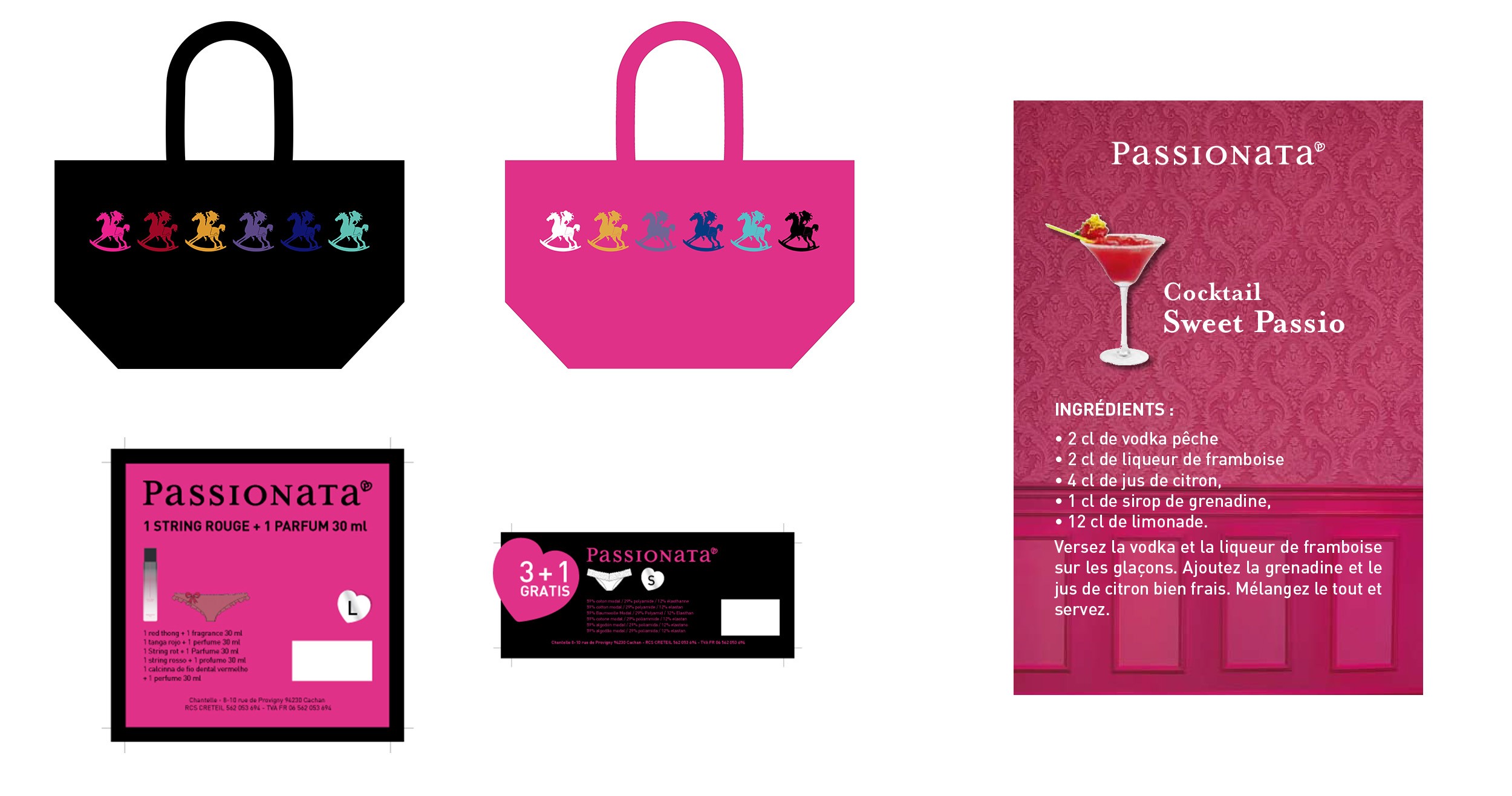 Passionata packaging