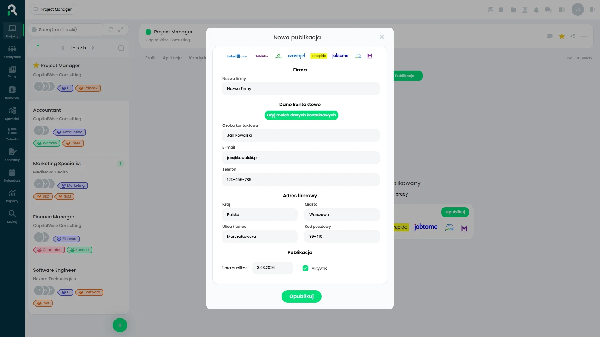 Publikuj tam, gdzie są Twoi kandydaci