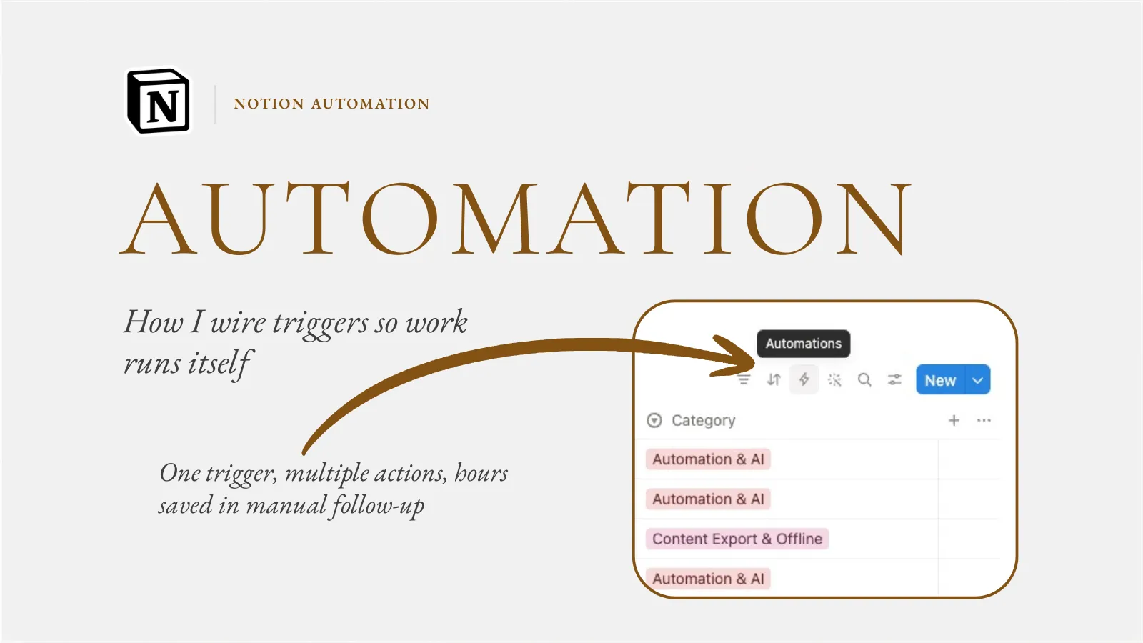 Notion Automation Setup