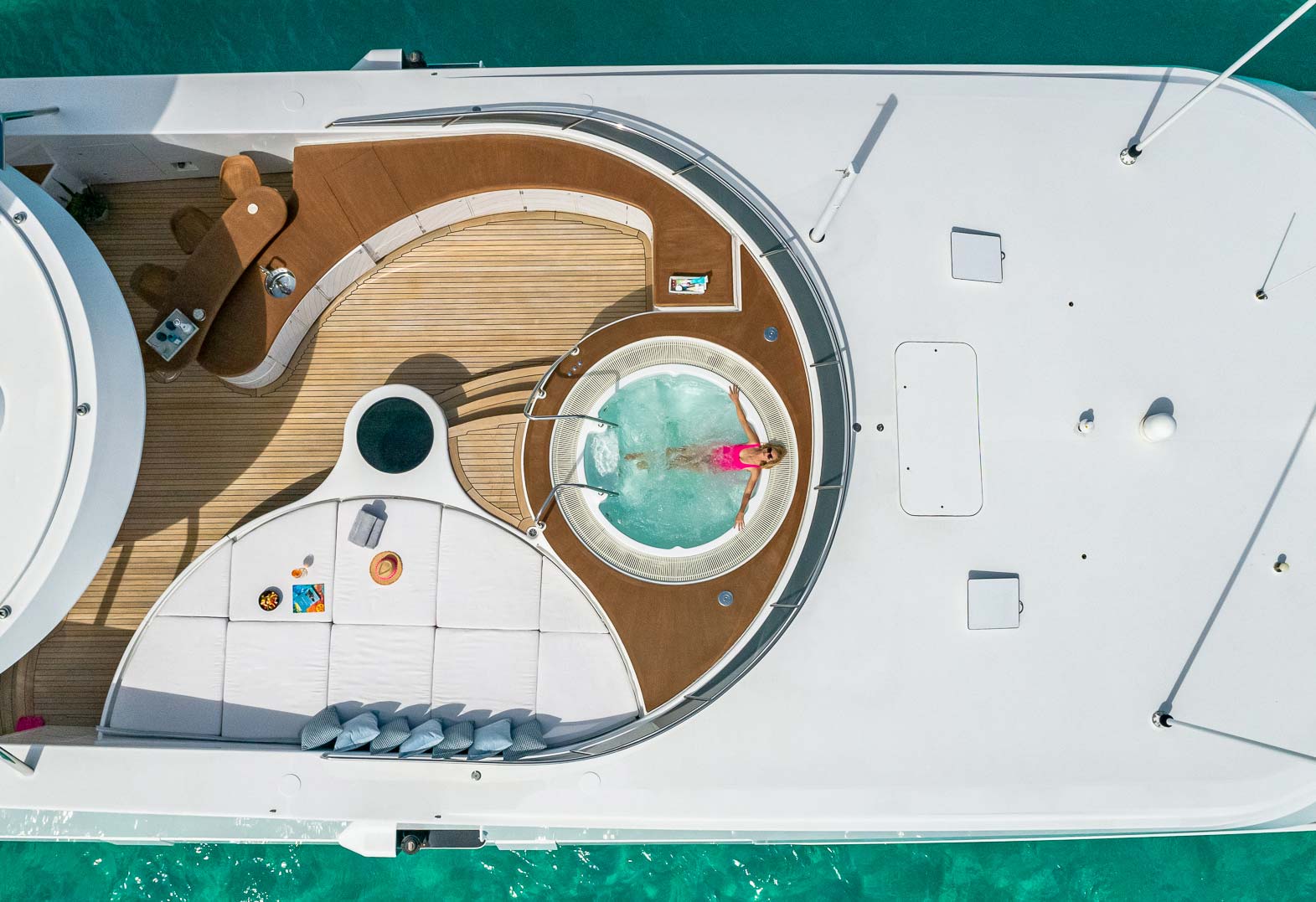 Taking a Break in the Hot Tub