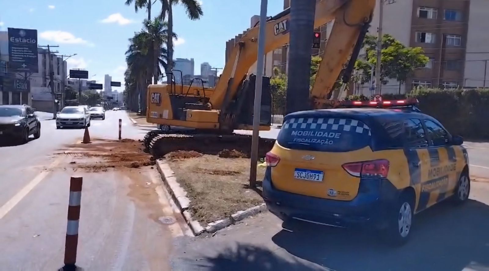 Avenida 85 em processo de revitalização