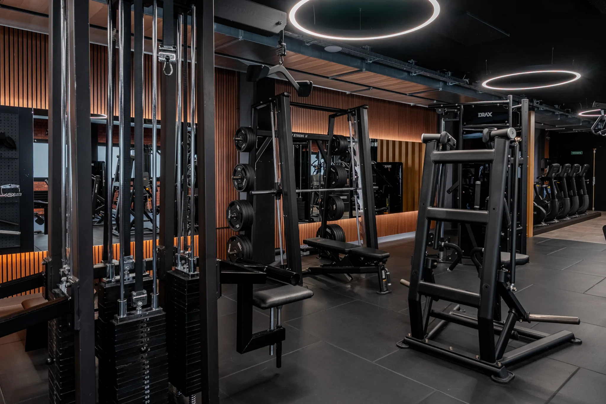Kraftwerk Fitness Heerbrugg Upper Body & Free Weights Bereich