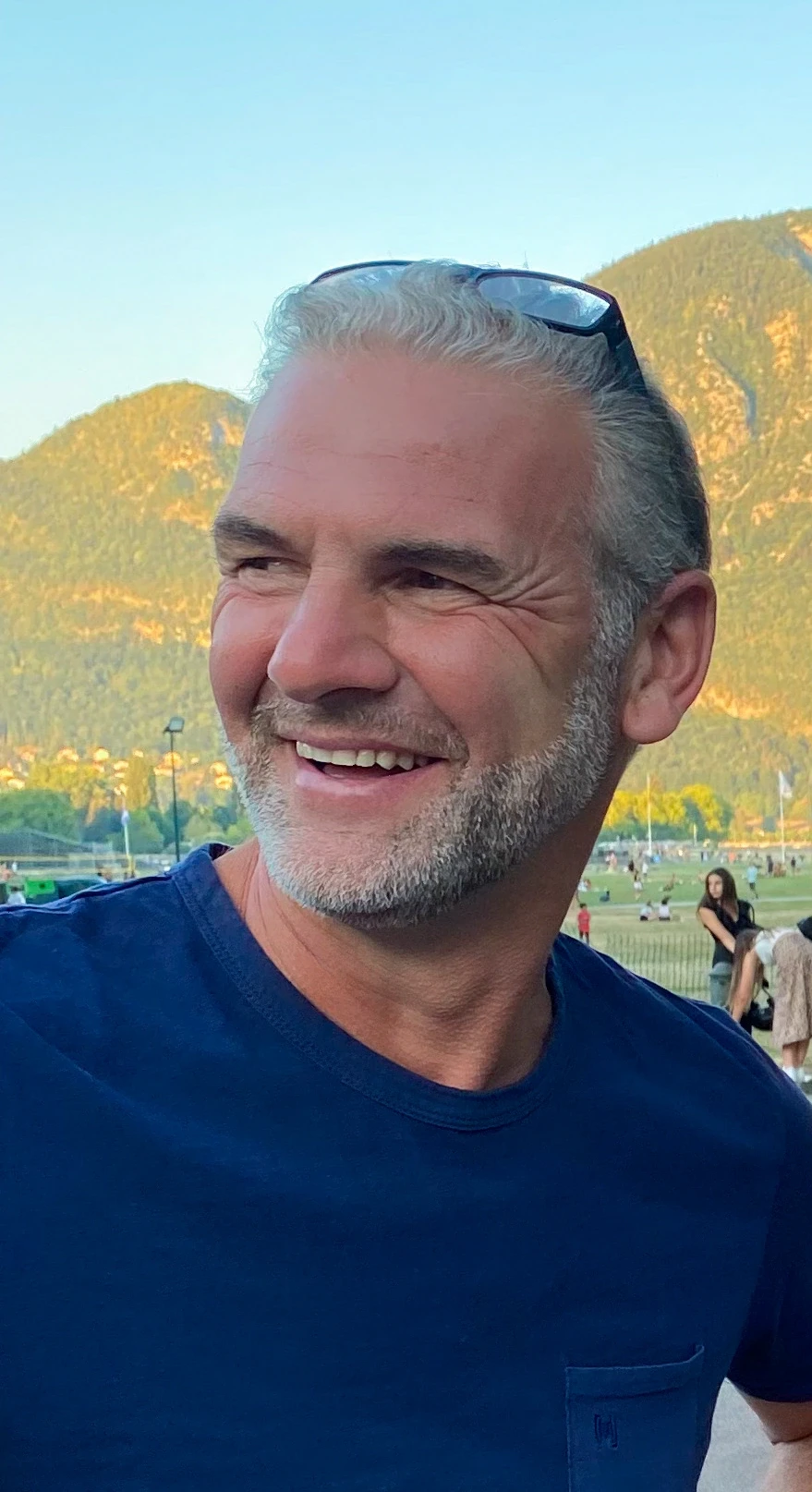 Stijn Vanderstraeten smiling.