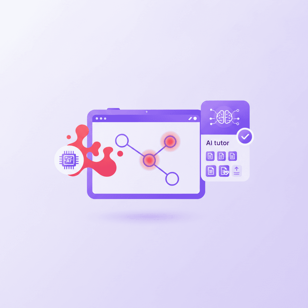 Student using Penseum visual AI tutor canvas to solve chemistry problems