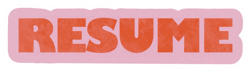 Custom Resume Sticker - My Dao Designer Portfolio