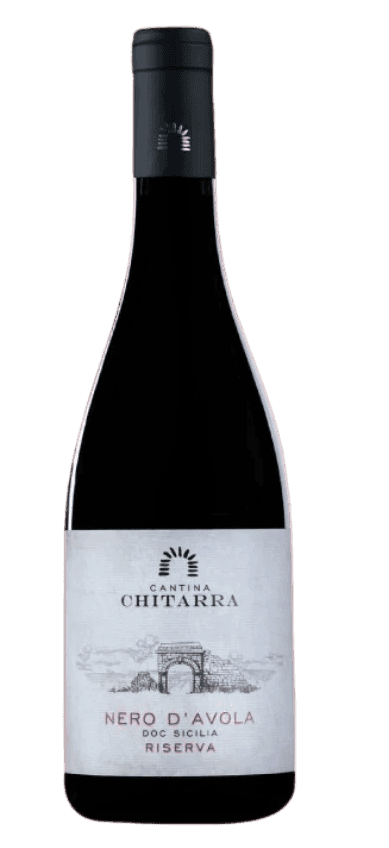 Bottle of Syrah 2019, Navy Mystery, showcasing a navy cork and sophisticated label.