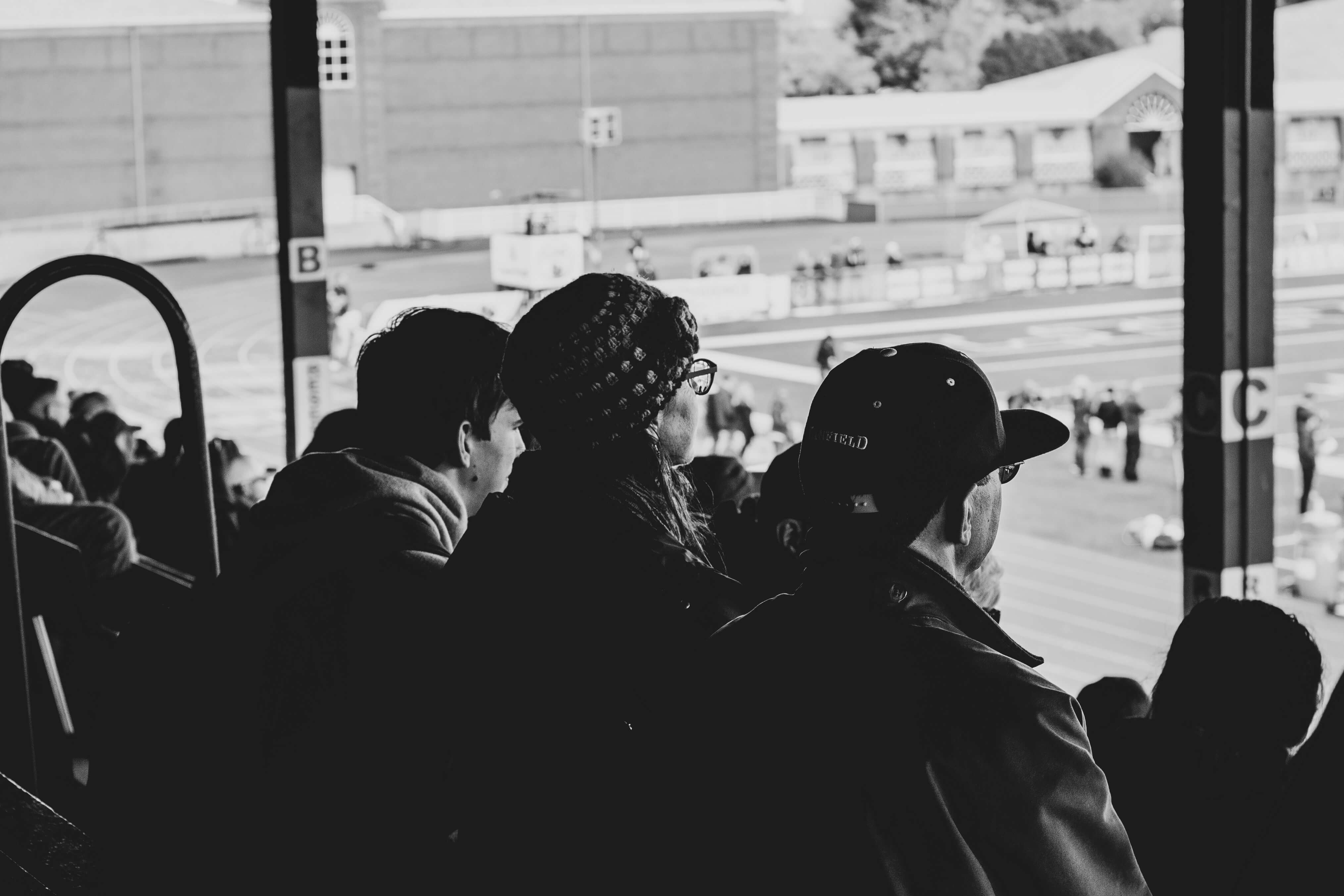 football game, crowd, fans