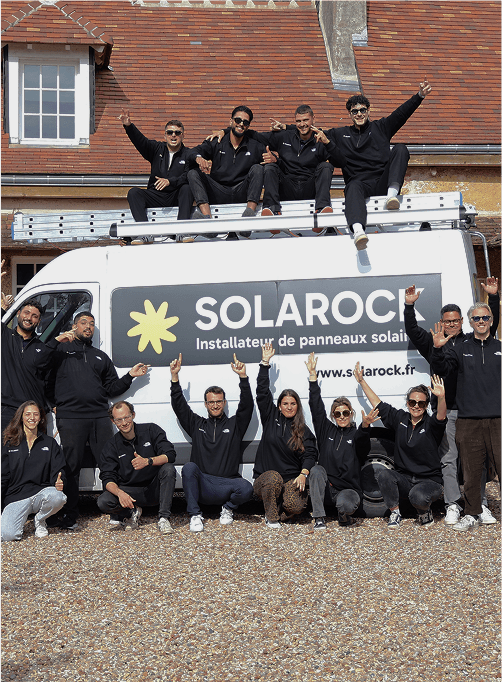Photo d'équipe de solarock