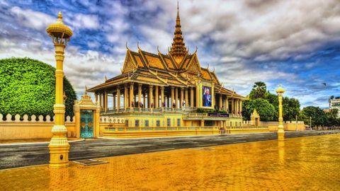 Cambodia Ancient Temple Complex