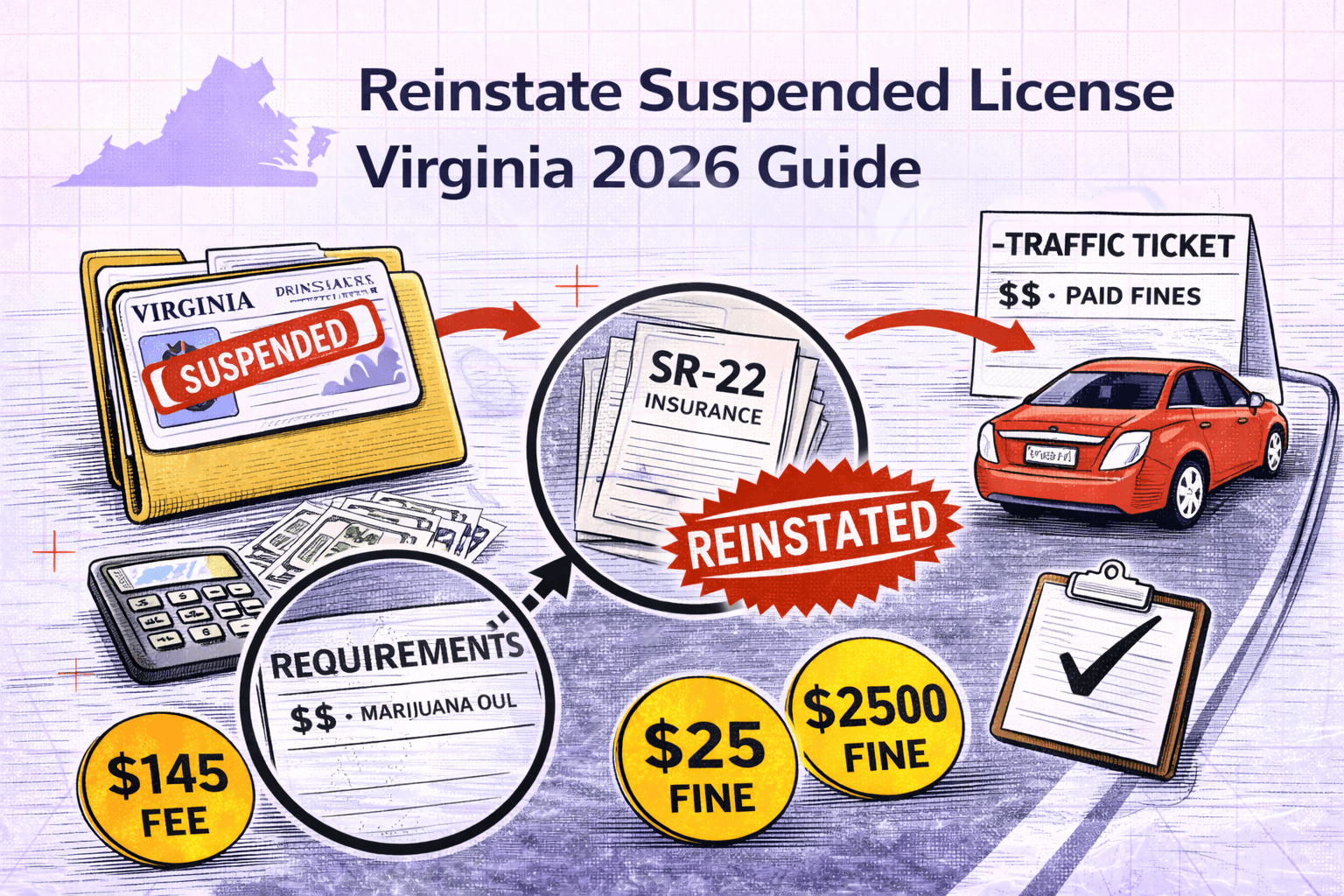 Driving on a Suspended License in Virginia