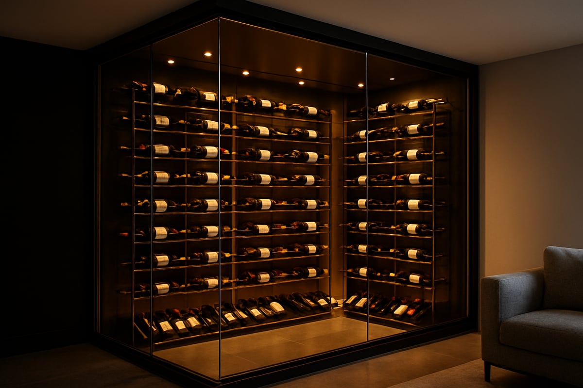 Why Choose a Small Glass Wine Cellar?