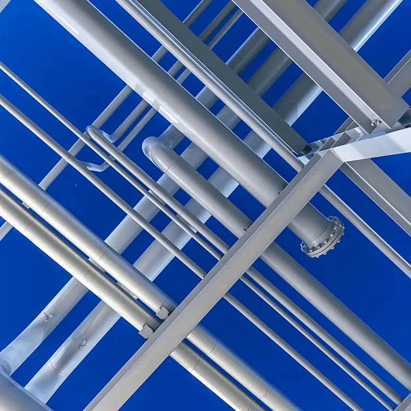 Water cascading over a large concrete dam