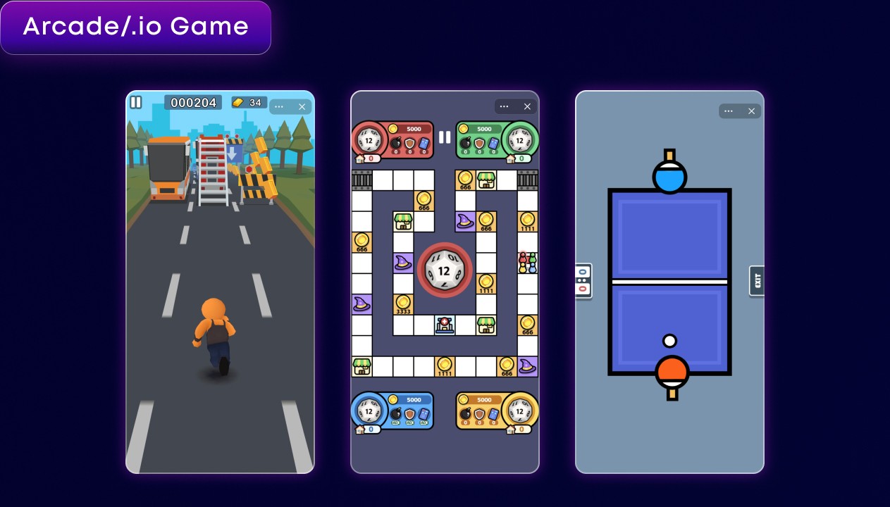 Arcade and .io Games