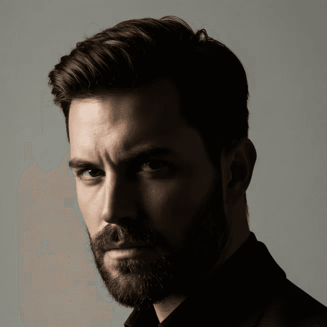 man face profile