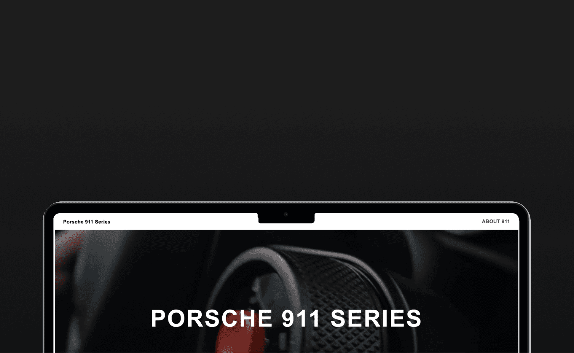 Porsche 911 website