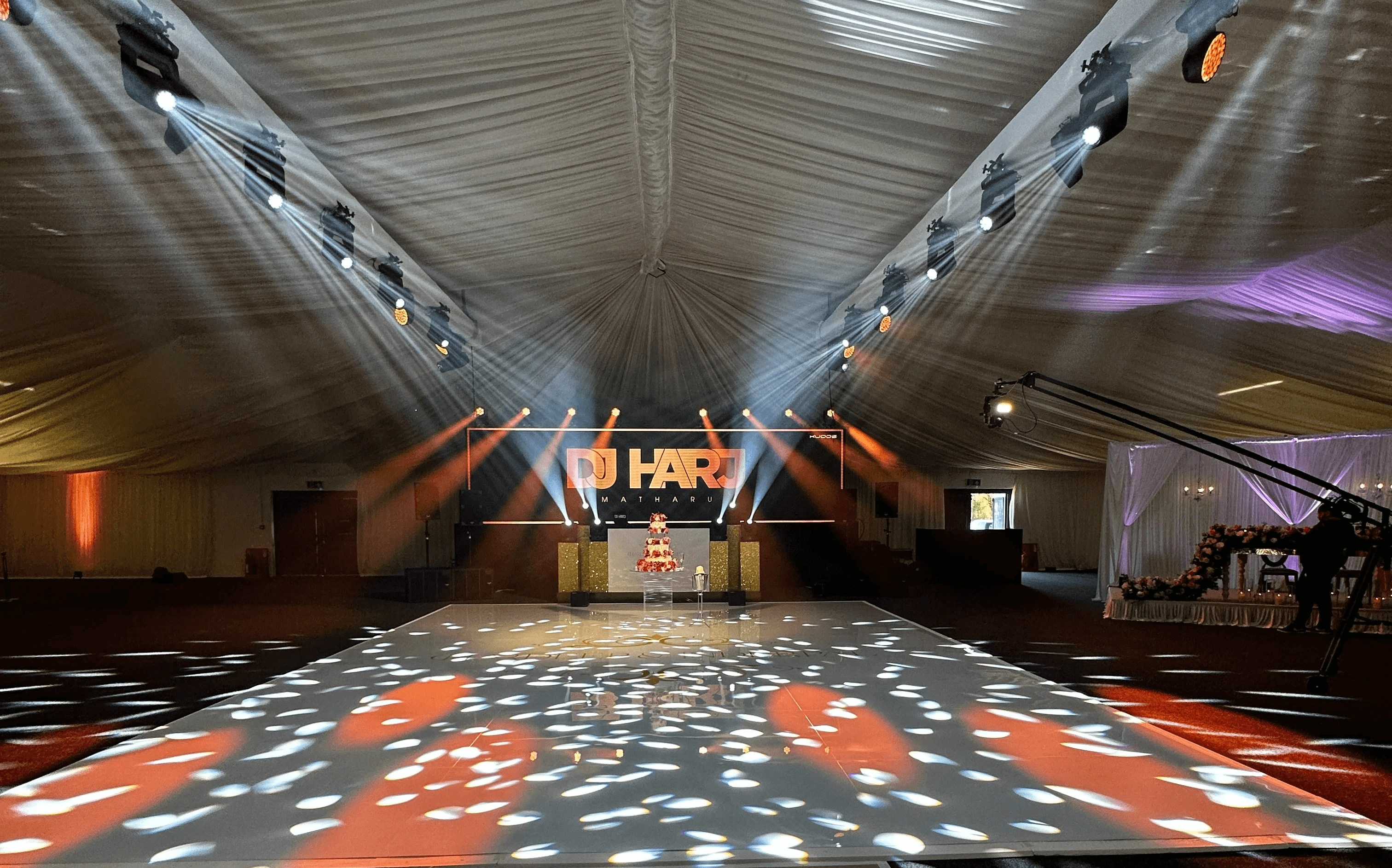 Kent Event Centre Lighting Production