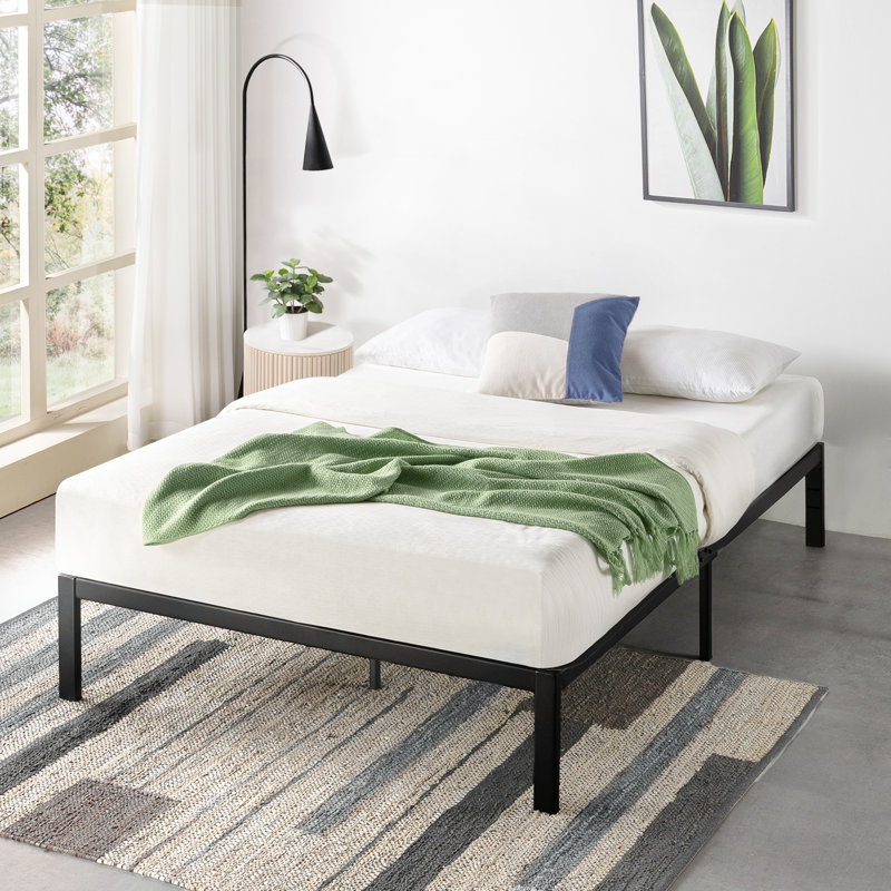 Designed with versatility in mind, the hampton 14'' heavy duty steel platform bed adapts to your needs effortlessly.