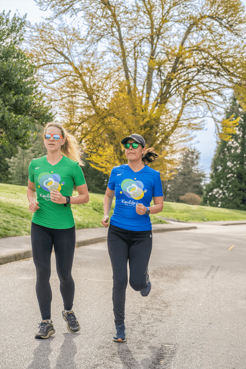Coach Suenaga running outdoors