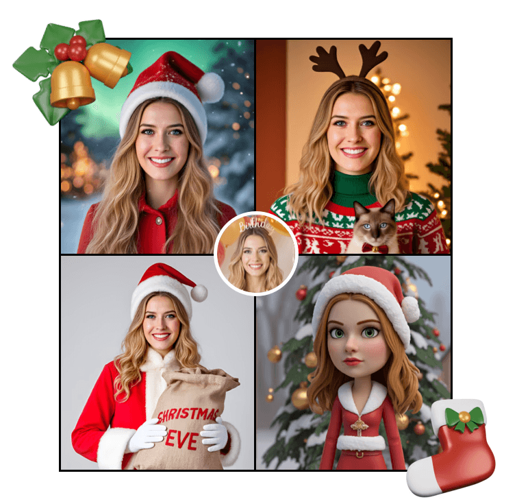 facemimic christmas banner