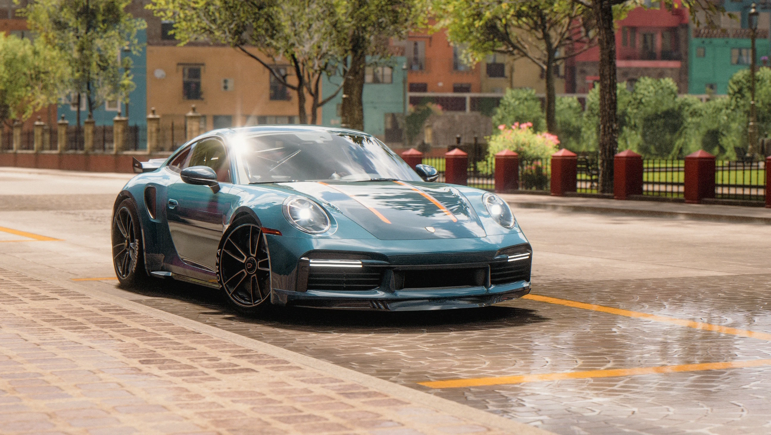 Porsche 911 Turbo S 2023 - Classic Blue