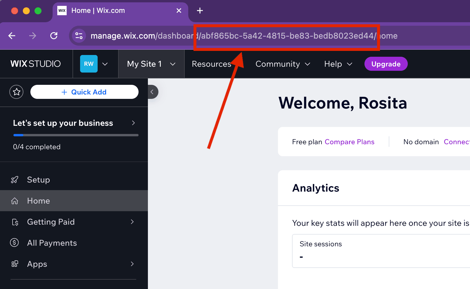 AgentX integration - Wix - step 5