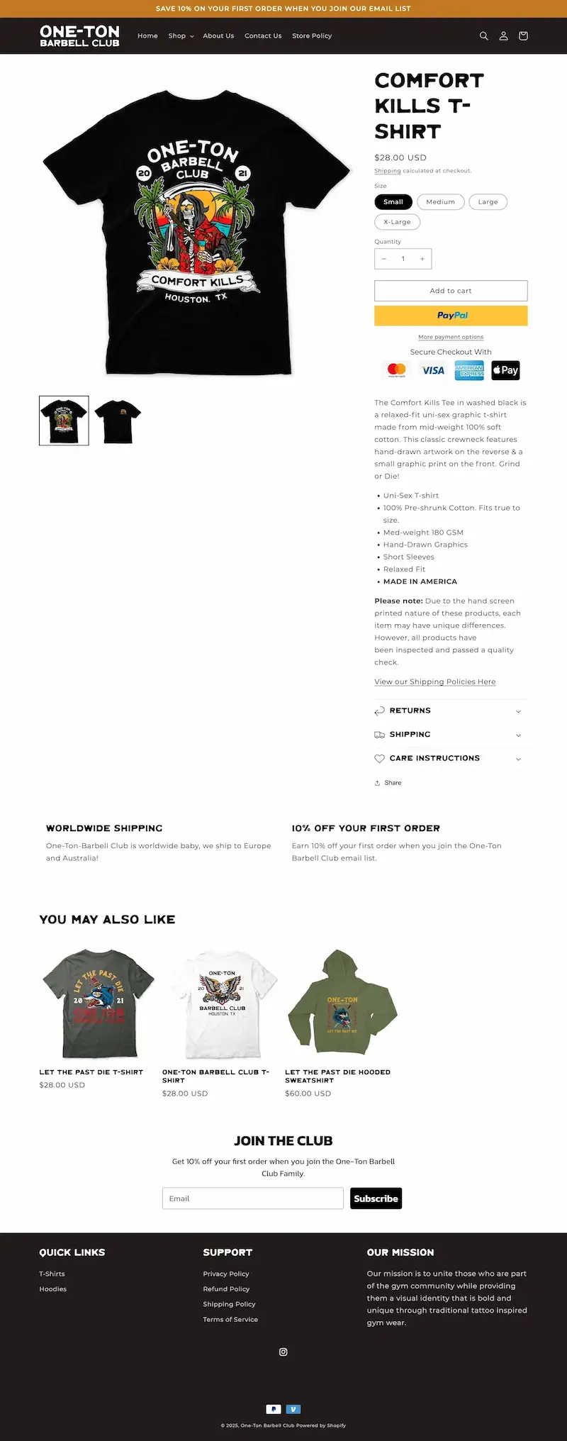 Seven Barrels Website Redesign 2021 Home Page