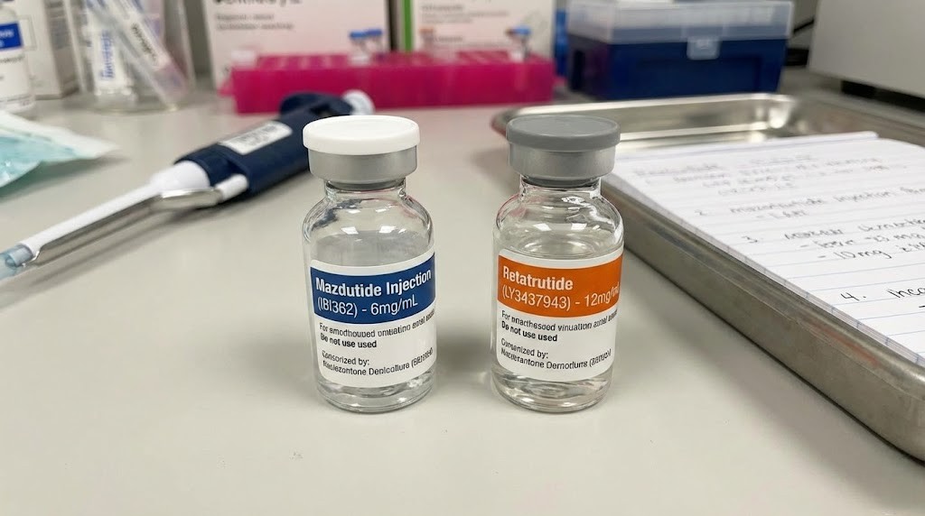 Mazdutide vs retatrutide