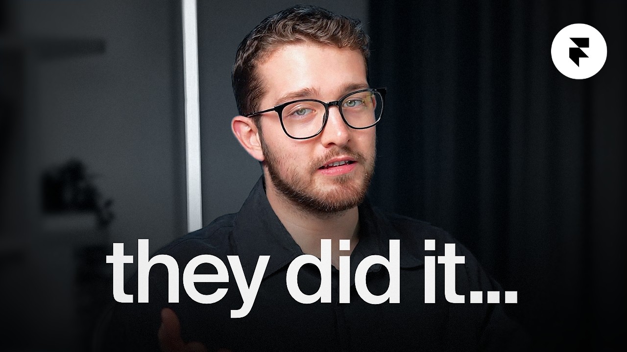 Framer tutorial video thumbnail with they did it text