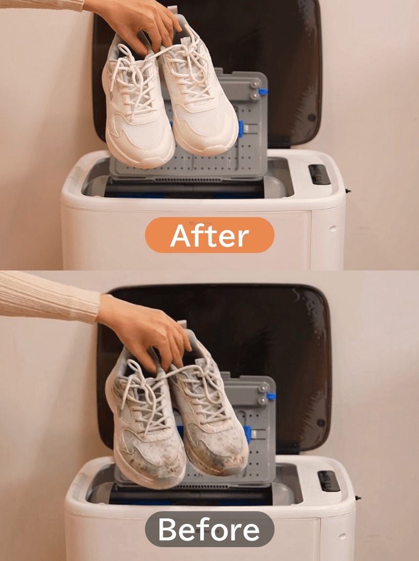 Athlete winning a race