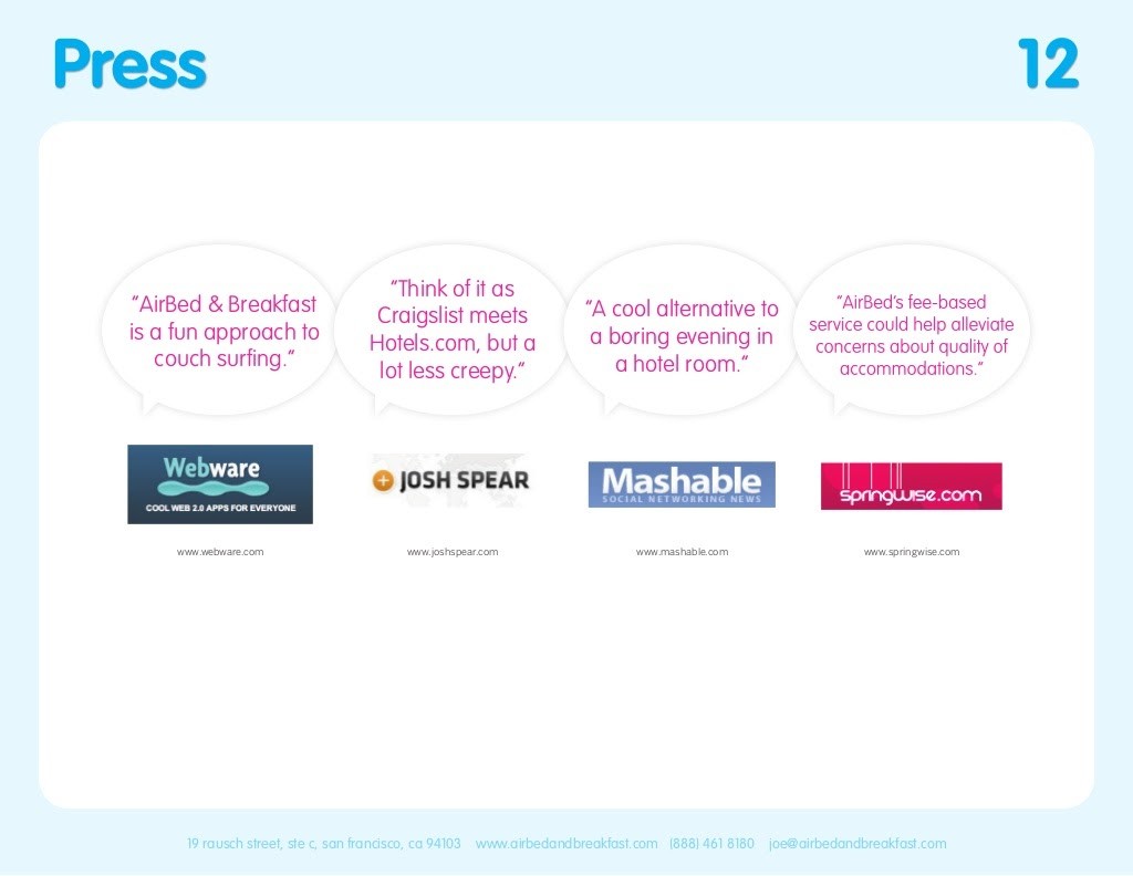 Infographic: Press & Testimonial - 1