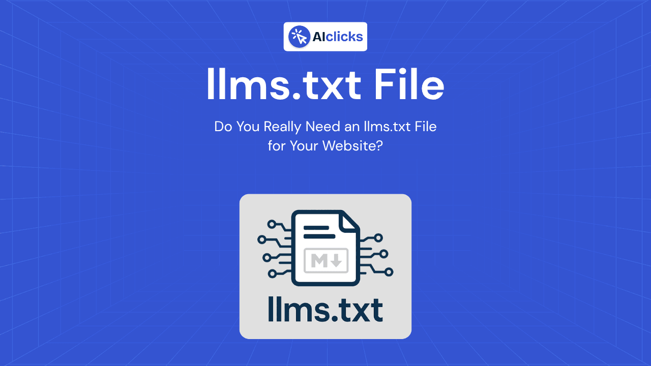 Do you need llms.txt file?
