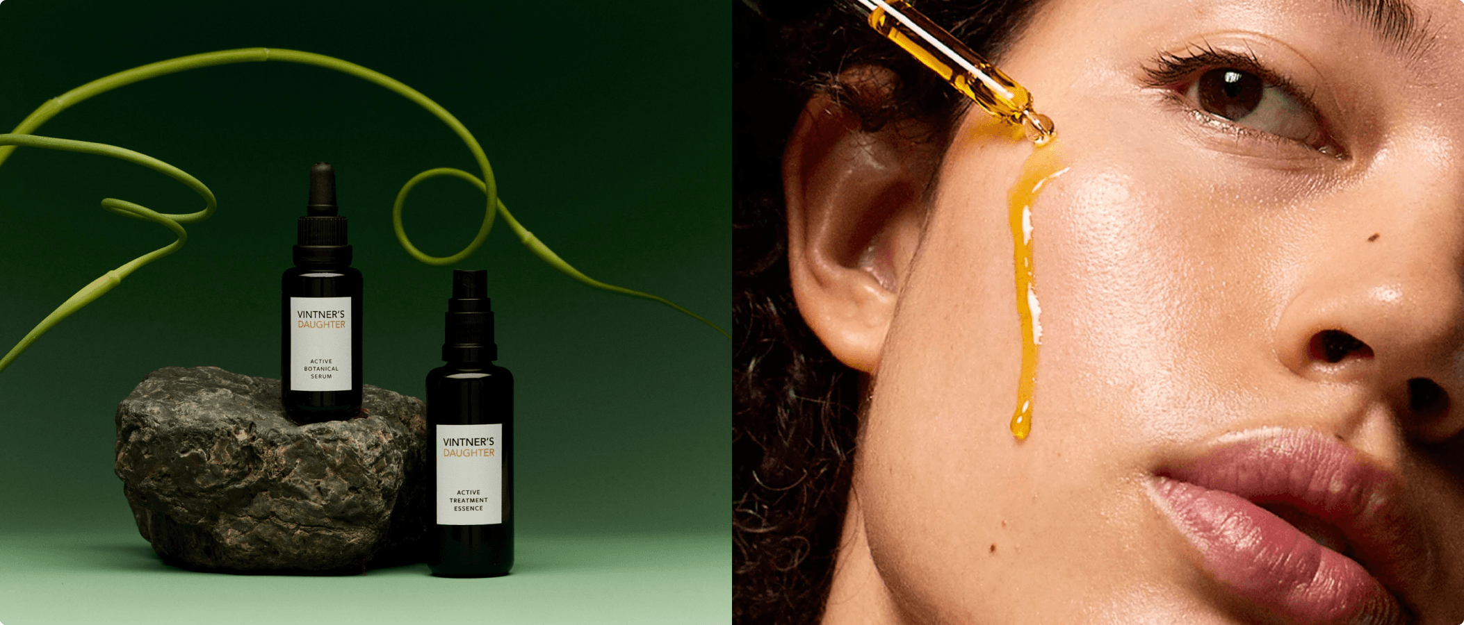 Vintner’s Daughter luxury facial oil product lifestyle hero image