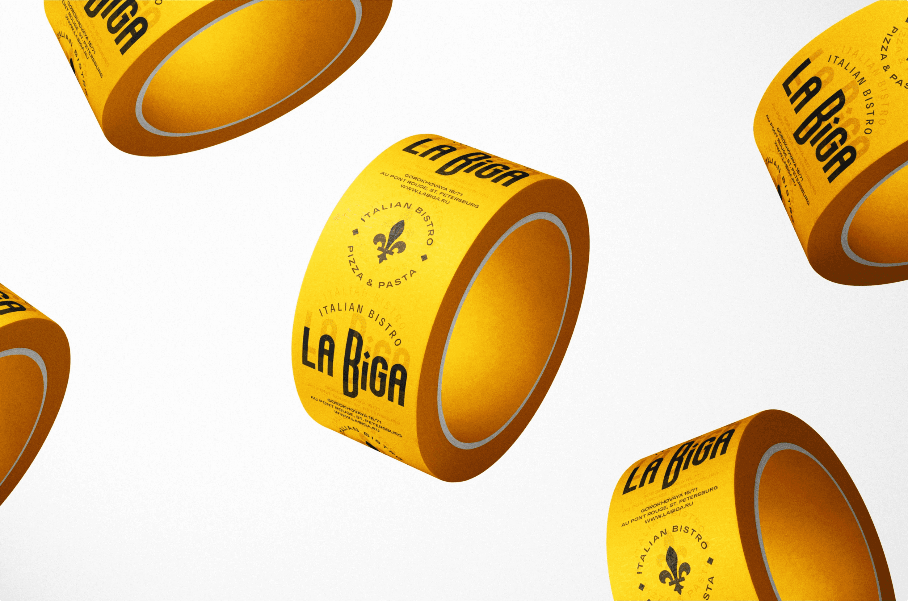 Streetside billboard with flyposters of the Batch.Works brand and illustrations