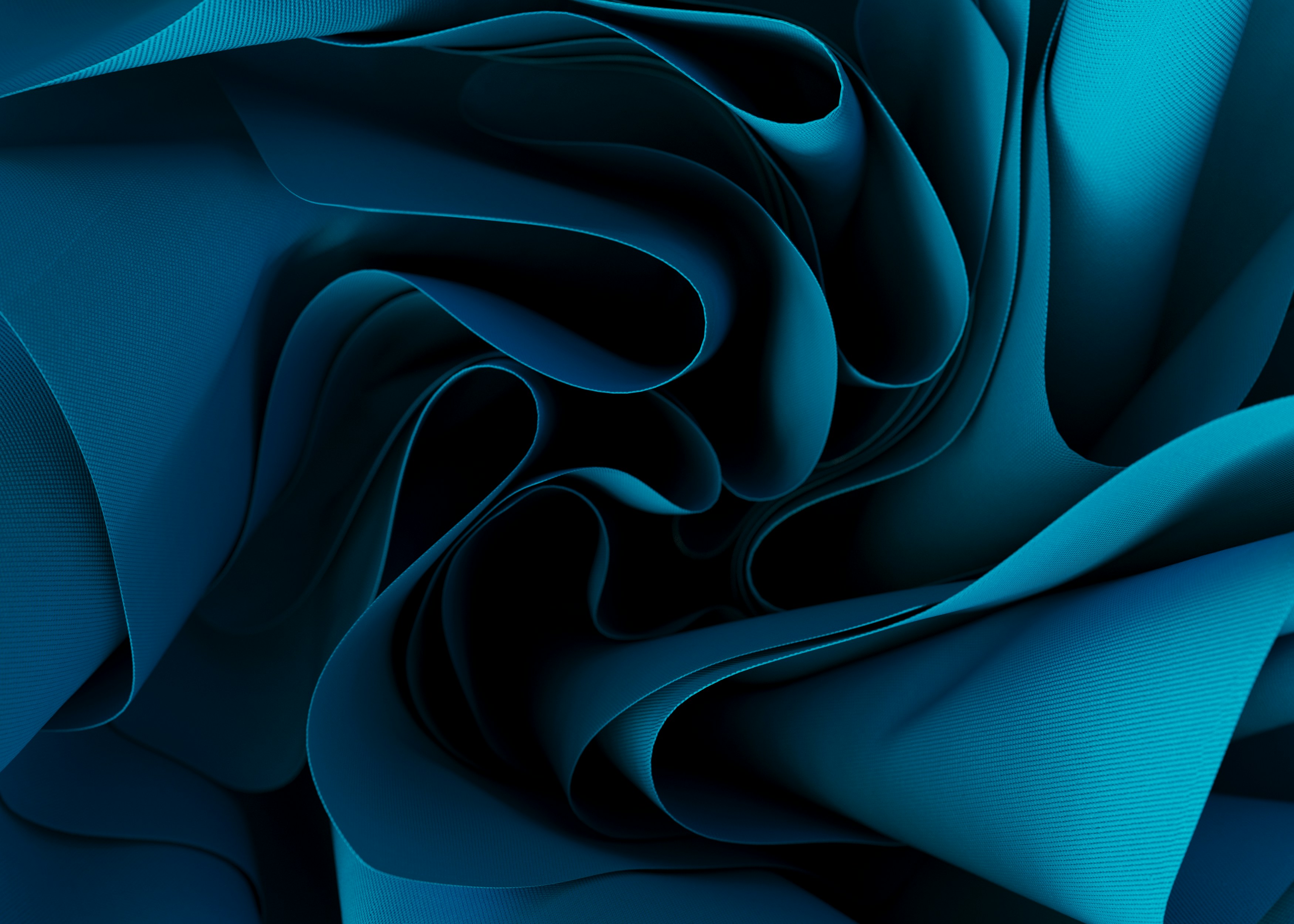 a very pretty blue background with a very large amount of folds