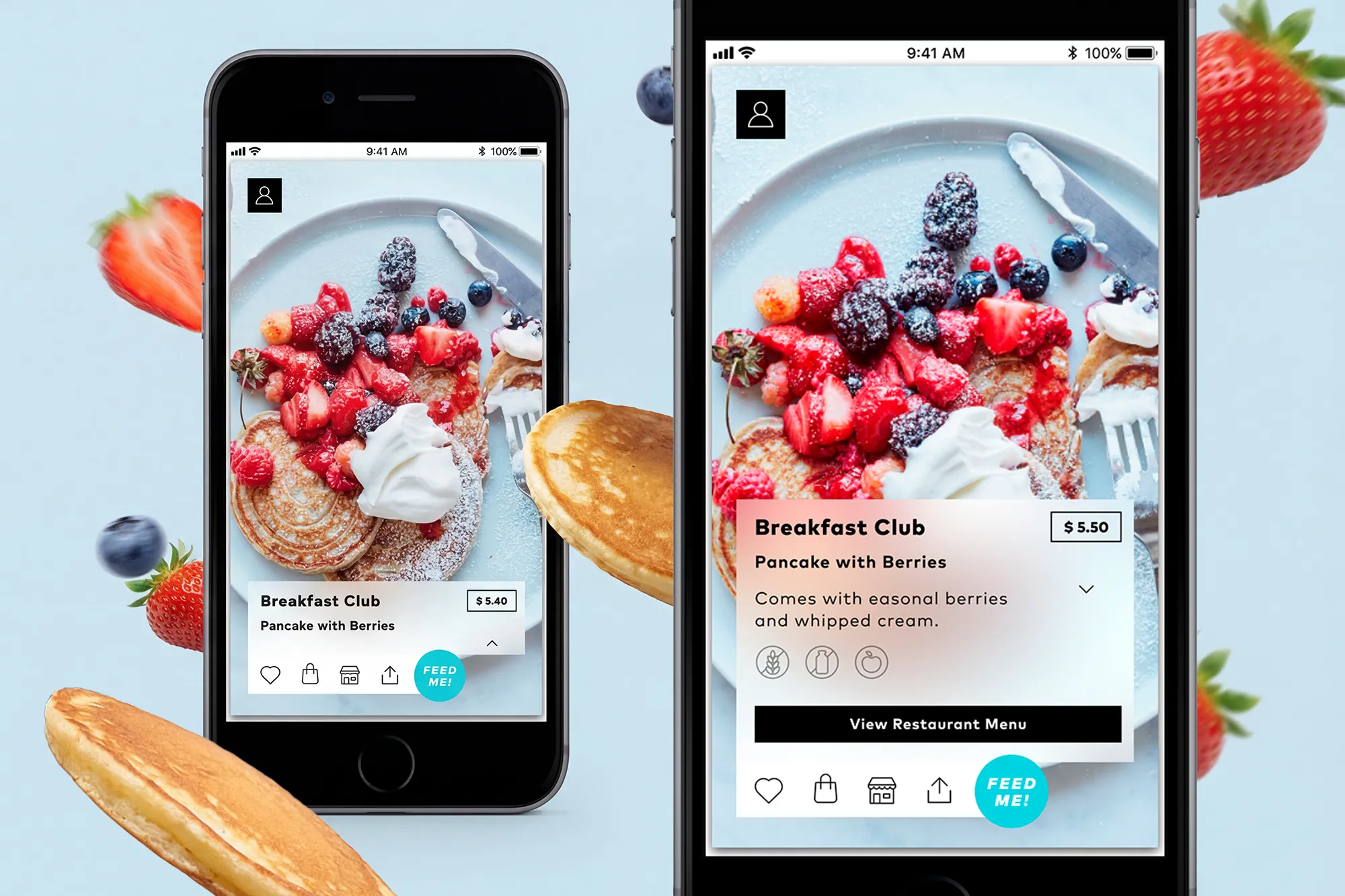 Streetside billboard with flyposters of the Batch.Works brand and illustrations