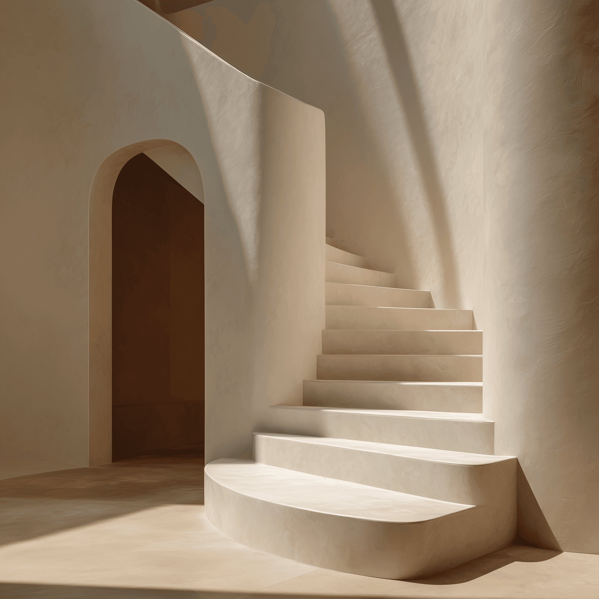 Clean minimal white architecture background