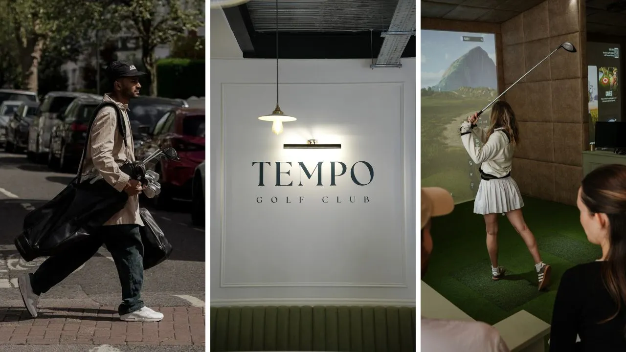 Tempo London indoor golf venue Findoori city guide