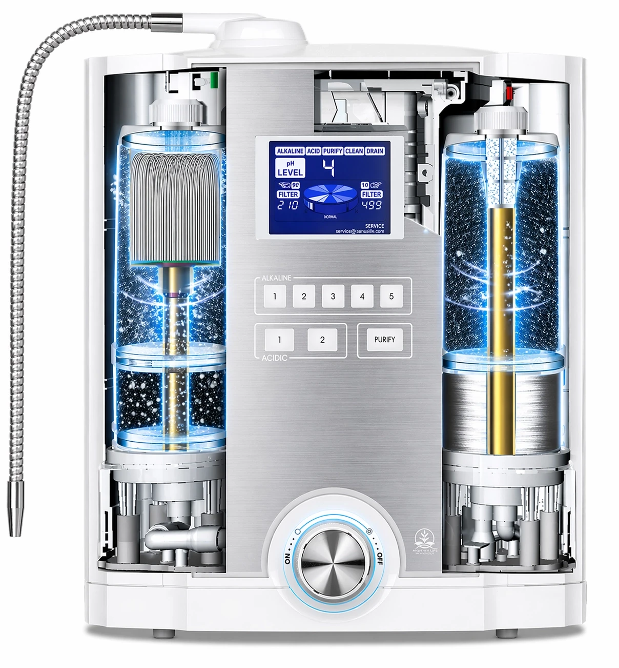 interior design of ECAIA ionizer