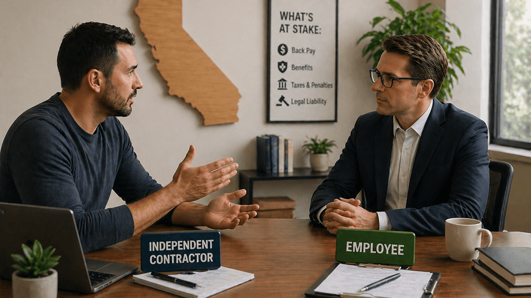 Employee Misclassification in California: Independent Contractor vs. Employee