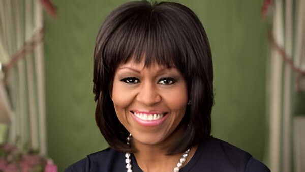 Portrait of Michelle Obama