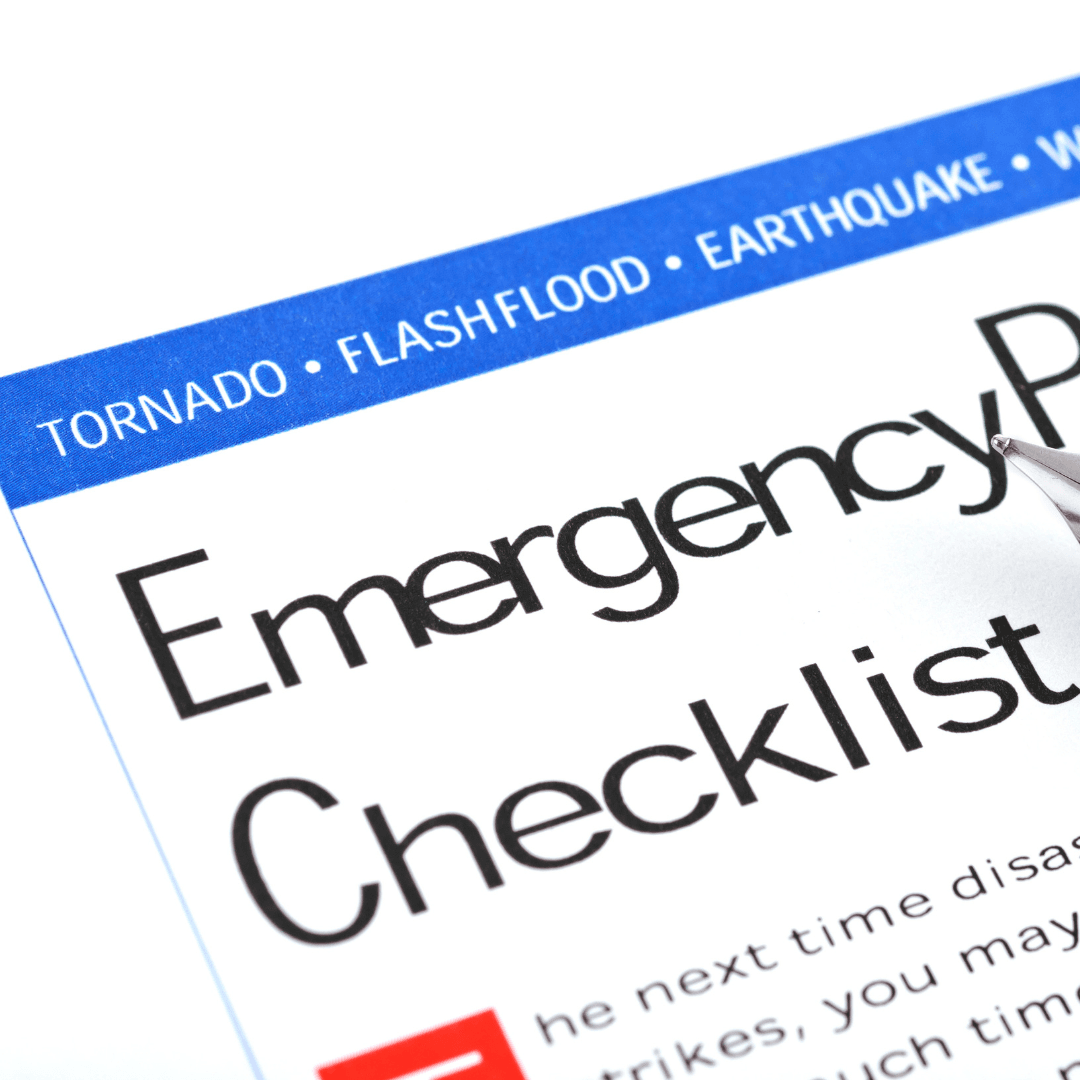 Emergency Checklist for Emergency Response and Workplace Safety
